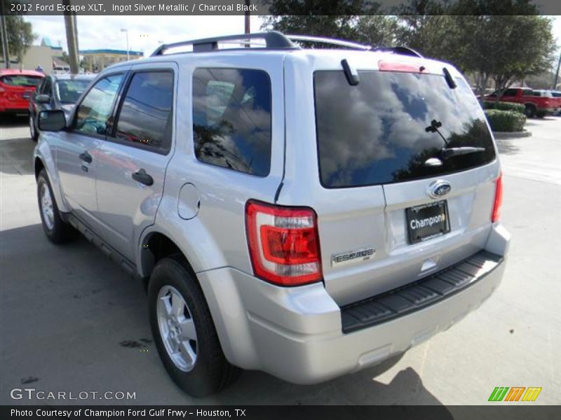 Ingot Silver Metallic / Charcoal Black 2012 Ford Escape XLT