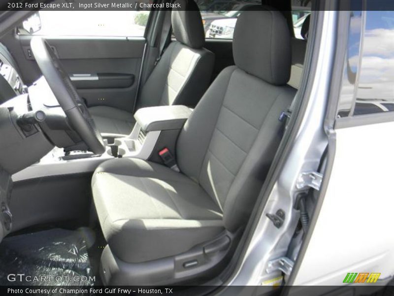 Ingot Silver Metallic / Charcoal Black 2012 Ford Escape XLT