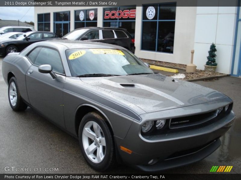 Tungsten Metallic / Dark Slate Gray 2011 Dodge Challenger SE