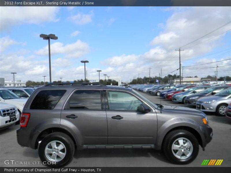 Sterling Gray Metallic / Stone 2012 Ford Escape XLT