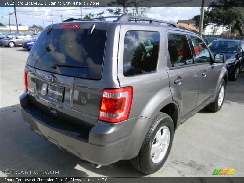 Sterling Gray Metallic / Stone 2012 Ford Escape XLT