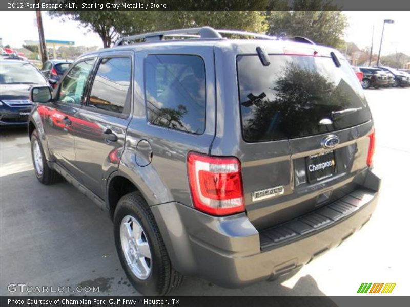 Sterling Gray Metallic / Stone 2012 Ford Escape XLT