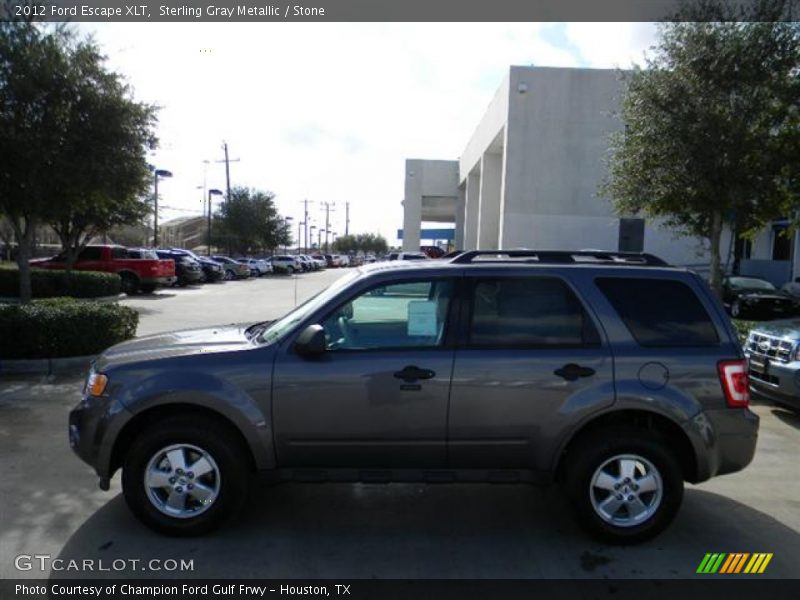 Sterling Gray Metallic / Stone 2012 Ford Escape XLT