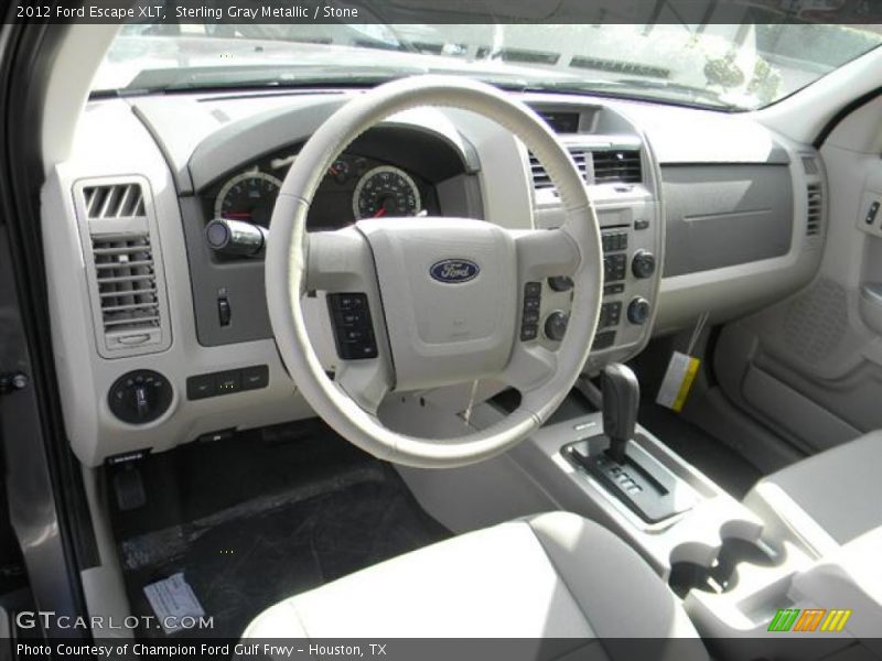 Sterling Gray Metallic / Stone 2012 Ford Escape XLT