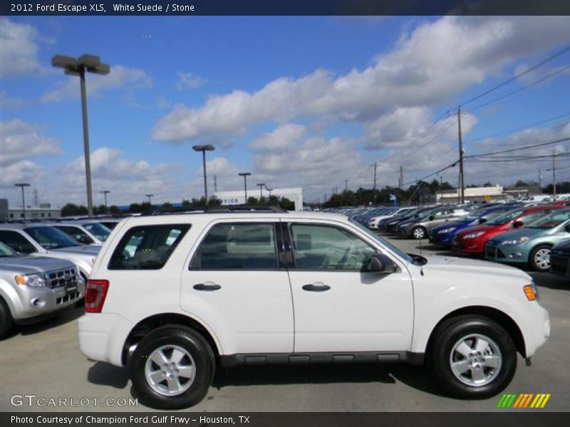 White Suede / Stone 2012 Ford Escape XLS