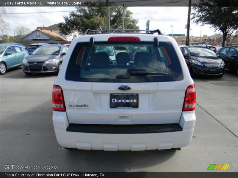 White Suede / Stone 2012 Ford Escape XLS