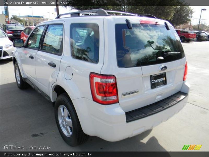 White Suede / Stone 2012 Ford Escape XLS