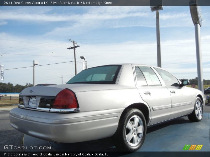 Silver Birch Metallic / Medium Light Stone 2011 Ford Crown Victoria LX