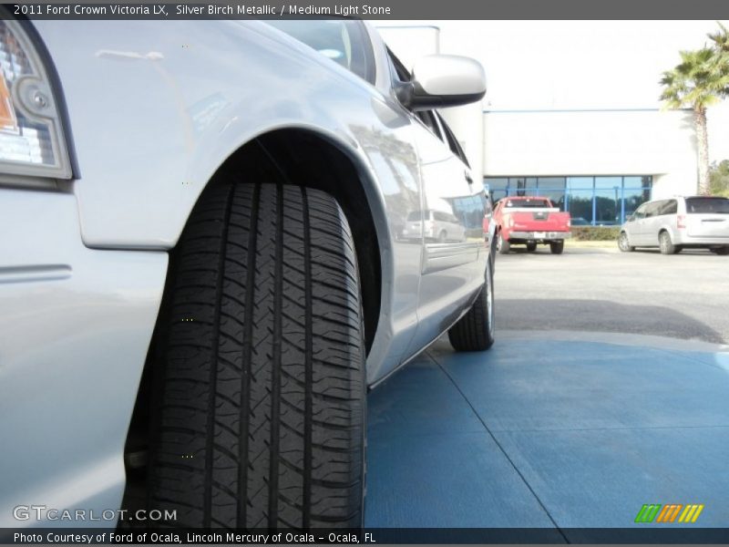 Silver Birch Metallic / Medium Light Stone 2011 Ford Crown Victoria LX