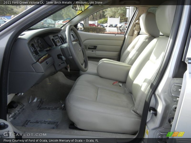  2011 Crown Victoria LX Medium Light Stone Interior