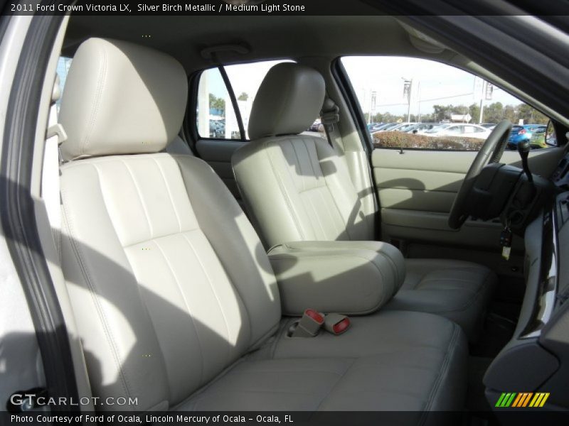 Silver Birch Metallic / Medium Light Stone 2011 Ford Crown Victoria LX