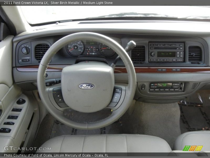 Dashboard of 2011 Crown Victoria LX