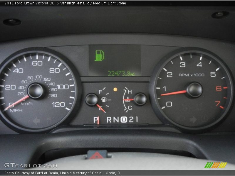  2011 Crown Victoria LX LX Gauges