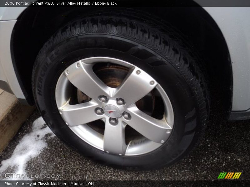 Silver Alloy Metallic / Ebony Black 2006 Pontiac Torrent AWD