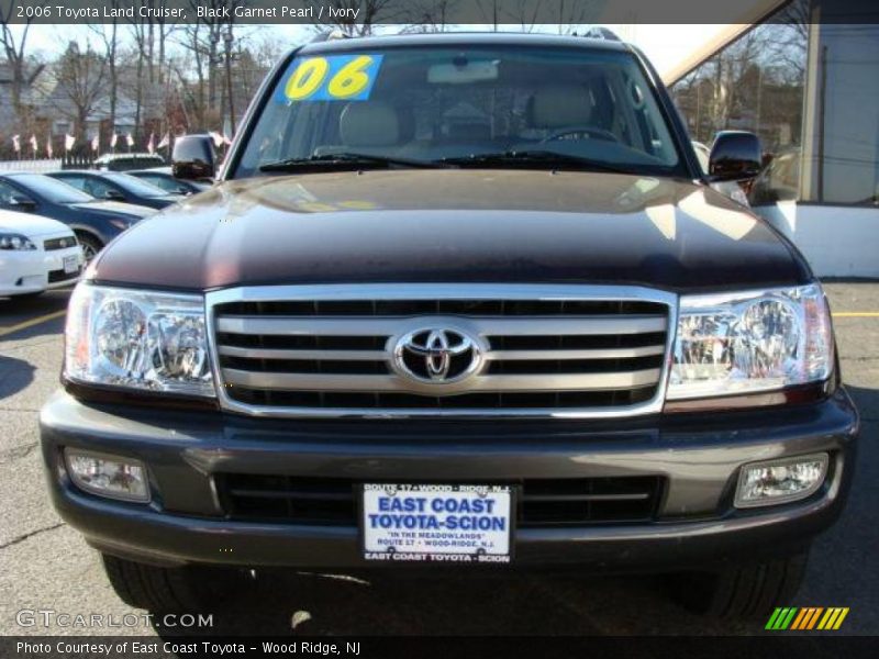 Black Garnet Pearl / Ivory 2006 Toyota Land Cruiser