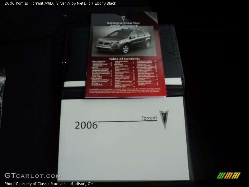 Silver Alloy Metallic / Ebony Black 2006 Pontiac Torrent AWD