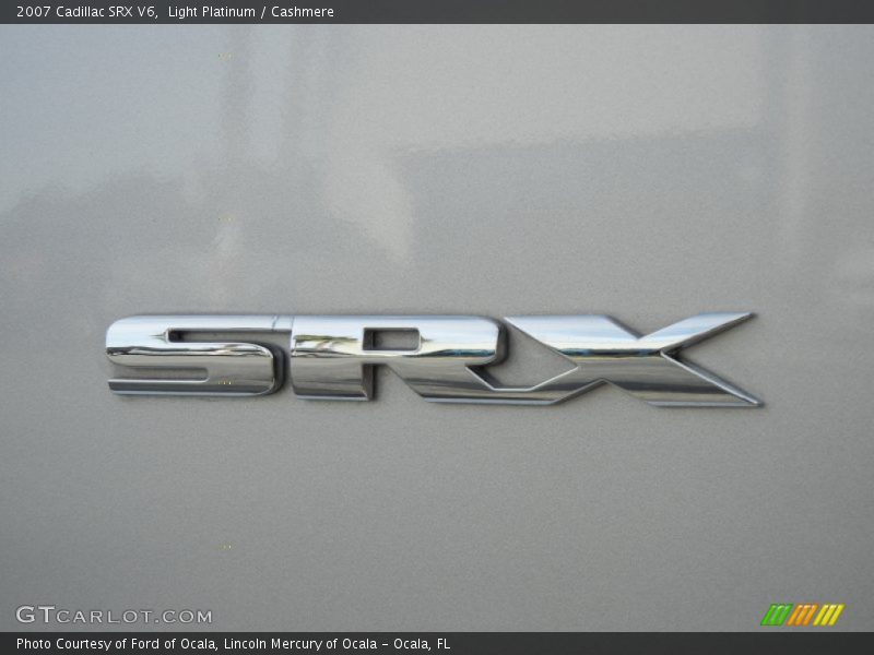 Light Platinum / Cashmere 2007 Cadillac SRX V6