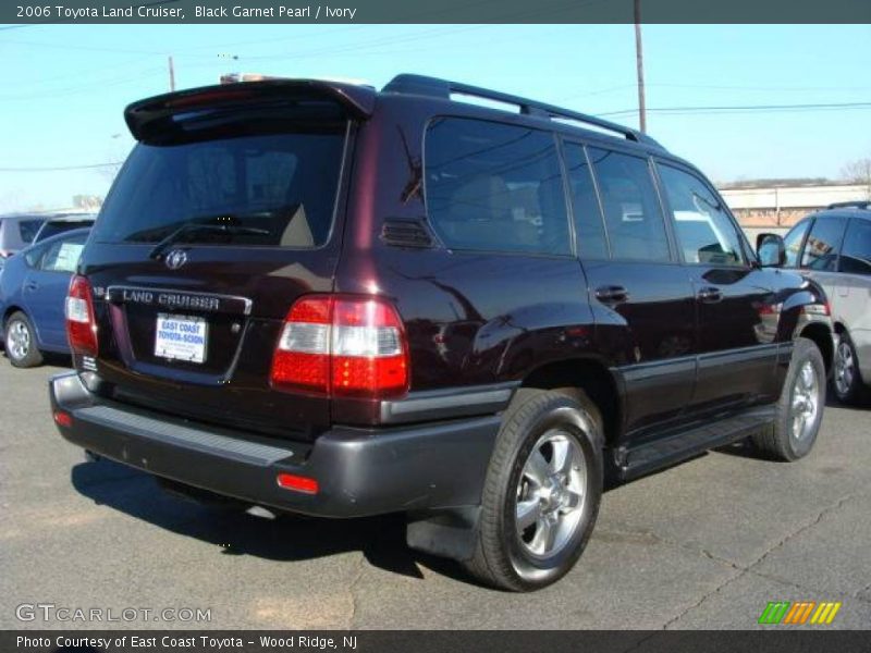 Black Garnet Pearl / Ivory 2006 Toyota Land Cruiser