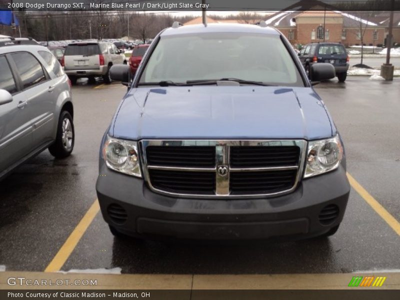 Marine Blue Pearl / Dark/Light Slate Gray 2008 Dodge Durango SXT