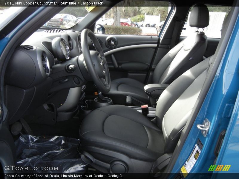 Surf Blue / Carbon Black 2011 Mini Cooper Countryman
