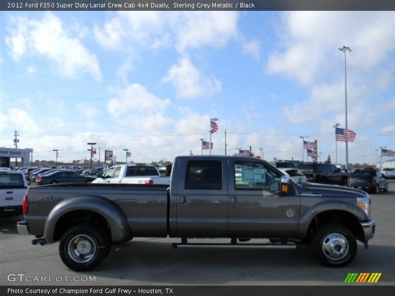  2012 F350 Super Duty Lariat Crew Cab 4x4 Dually Sterling Grey Metallic