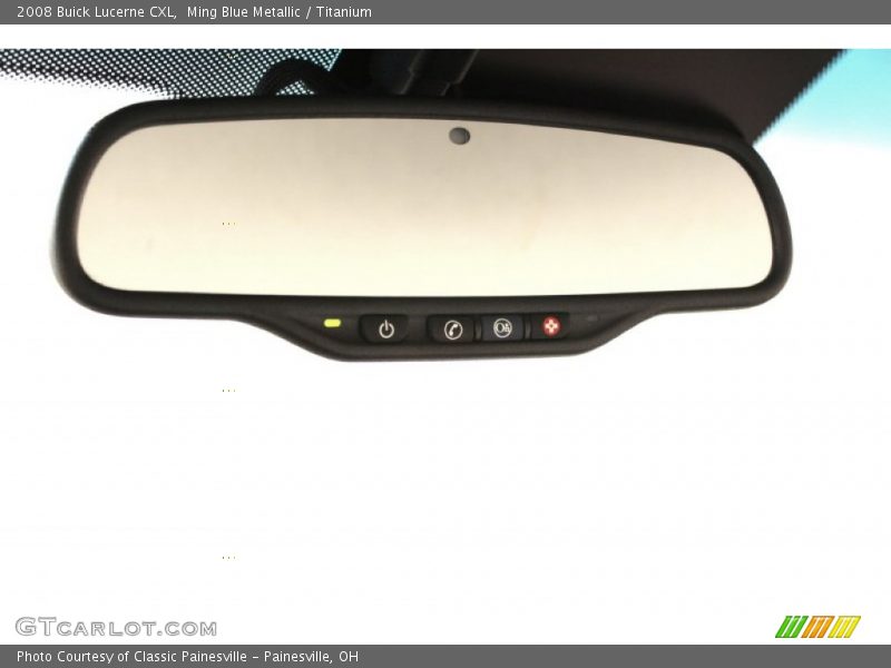 Ming Blue Metallic / Titanium 2008 Buick Lucerne CXL