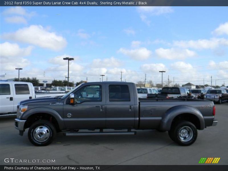  2012 F350 Super Duty Lariat Crew Cab 4x4 Dually Sterling Grey Metallic