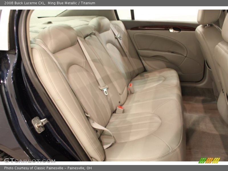 Ming Blue Metallic / Titanium 2008 Buick Lucerne CXL