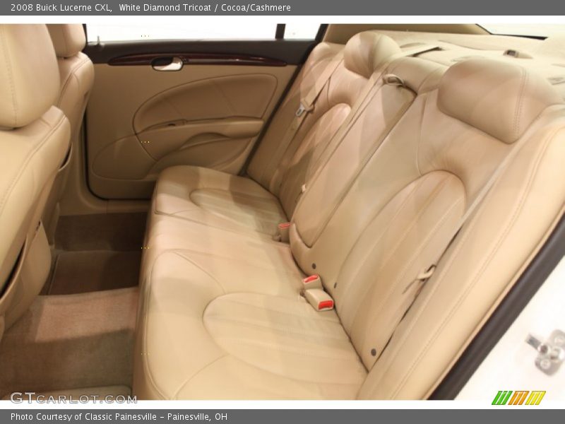 White Diamond Tricoat / Cocoa/Cashmere 2008 Buick Lucerne CXL