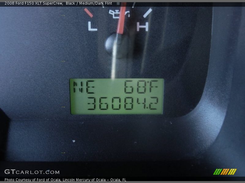 Black / Medium/Dark Flint 2008 Ford F150 XLT SuperCrew