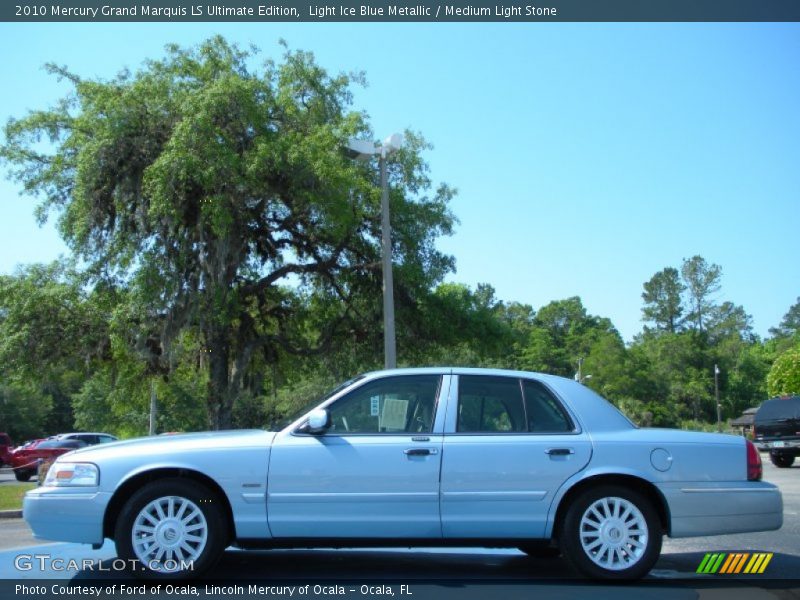  2010 Grand Marquis LS Ultimate Edition Light Ice Blue Metallic