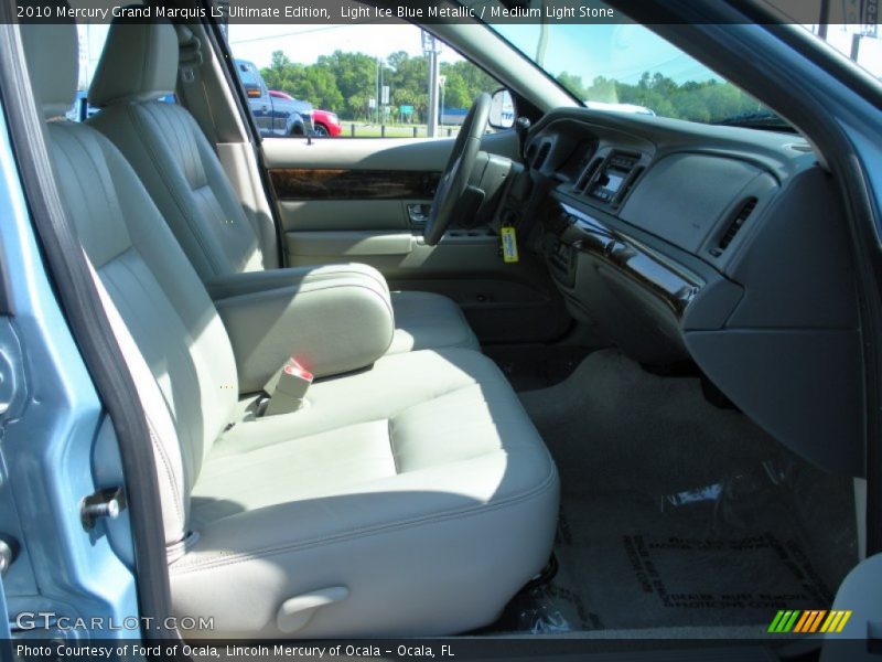 Light Ice Blue Metallic / Medium Light Stone 2010 Mercury Grand Marquis LS Ultimate Edition