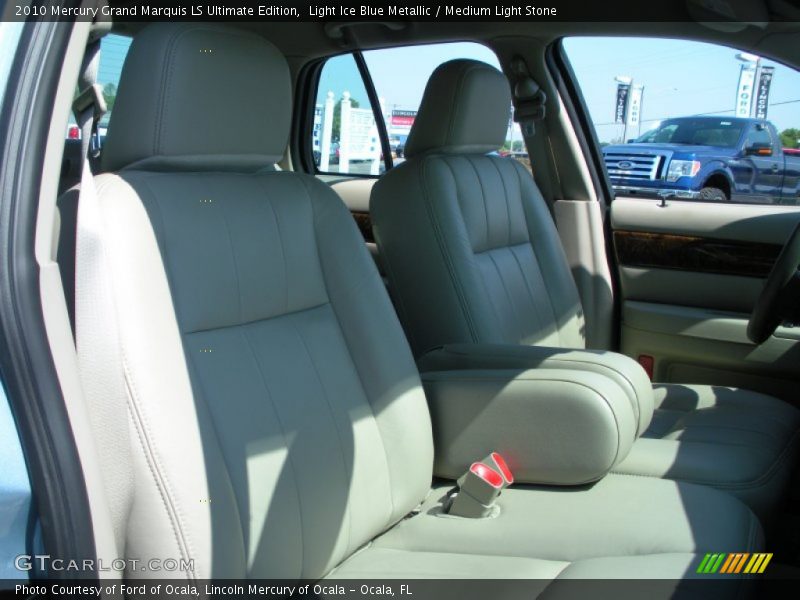 Light Ice Blue Metallic / Medium Light Stone 2010 Mercury Grand Marquis LS Ultimate Edition