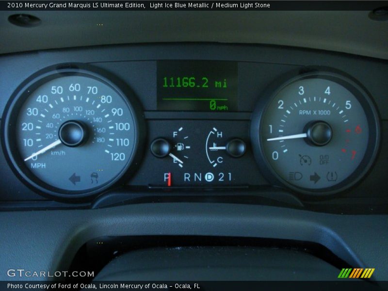  2010 Grand Marquis LS Ultimate Edition LS Ultimate Edition Gauges