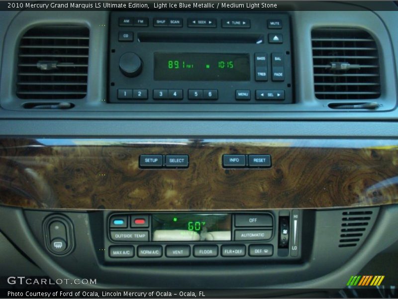 Controls of 2010 Grand Marquis LS Ultimate Edition
