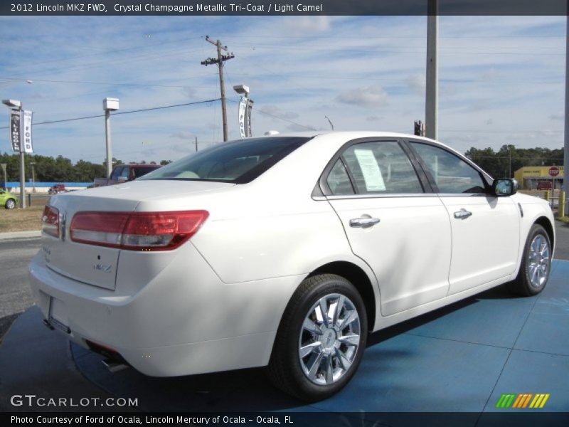  2012 MKZ FWD Crystal Champagne Metallic Tri-Coat