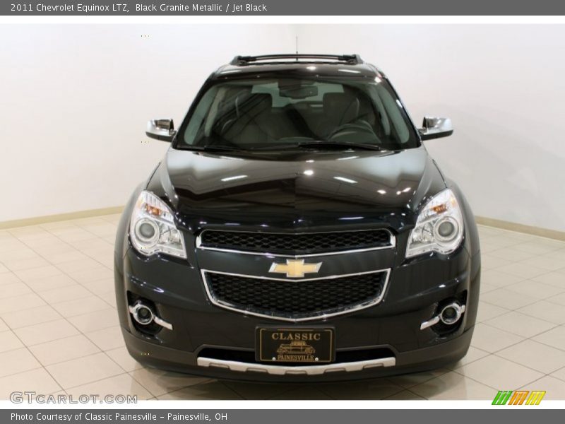 Black Granite Metallic / Jet Black 2011 Chevrolet Equinox LTZ