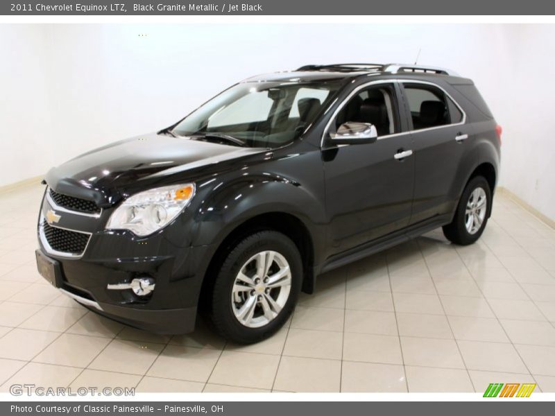 Black Granite Metallic / Jet Black 2011 Chevrolet Equinox LTZ