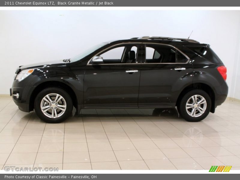 Black Granite Metallic / Jet Black 2011 Chevrolet Equinox LTZ