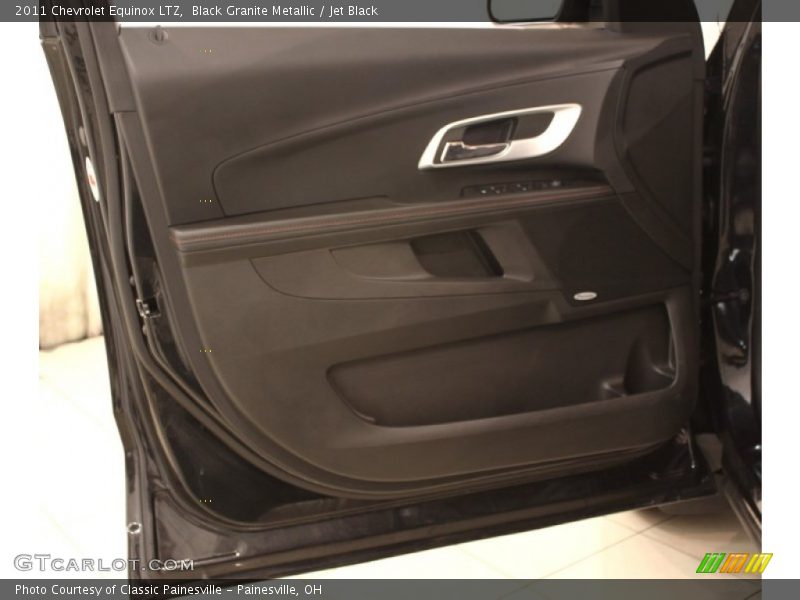Black Granite Metallic / Jet Black 2011 Chevrolet Equinox LTZ