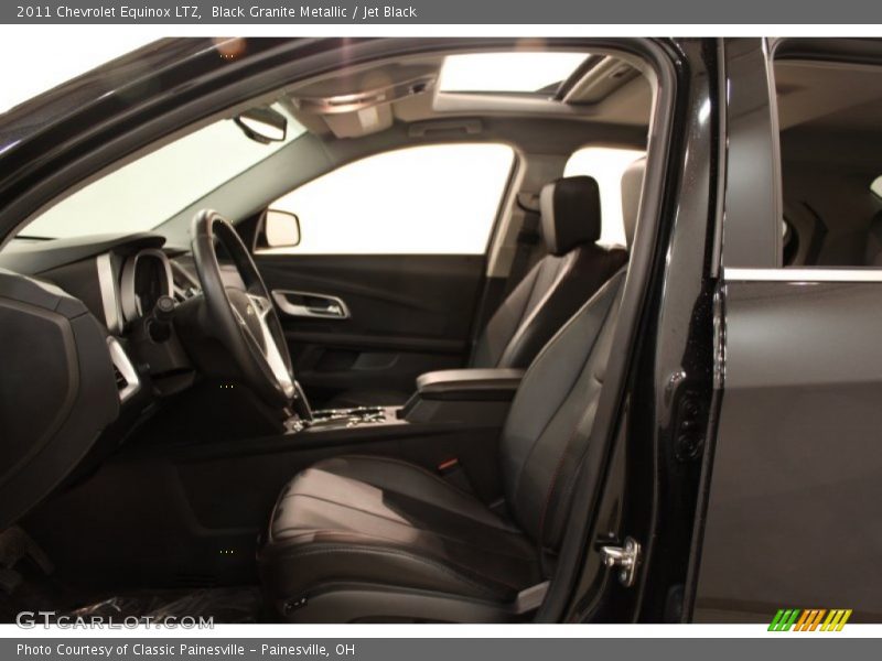 Black Granite Metallic / Jet Black 2011 Chevrolet Equinox LTZ
