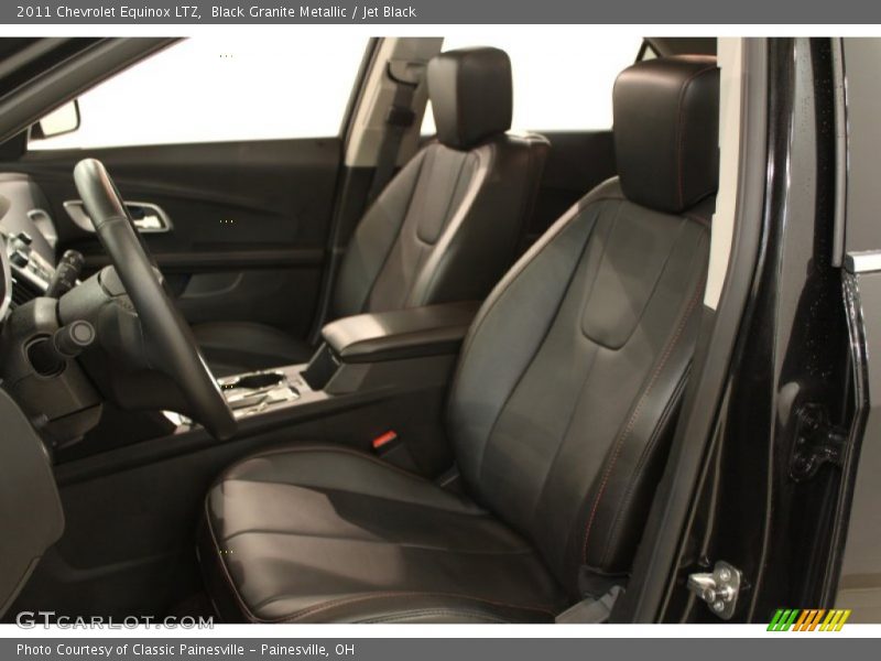 Black Granite Metallic / Jet Black 2011 Chevrolet Equinox LTZ