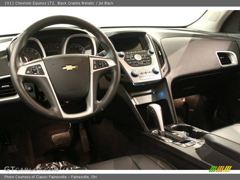 Black Granite Metallic / Jet Black 2011 Chevrolet Equinox LTZ