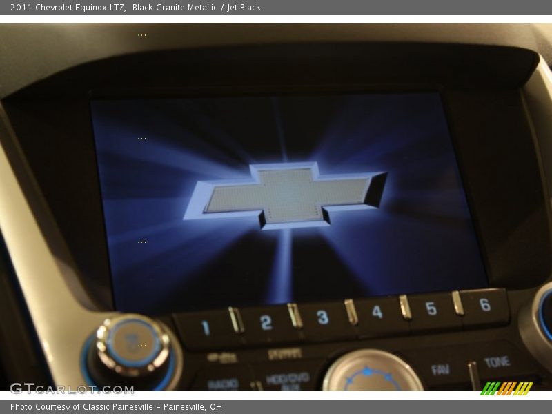 Black Granite Metallic / Jet Black 2011 Chevrolet Equinox LTZ