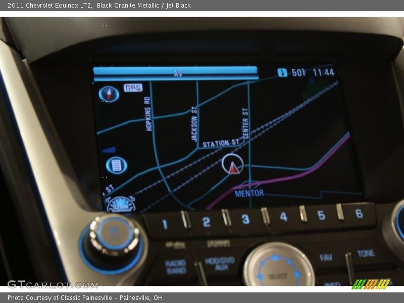 Black Granite Metallic / Jet Black 2011 Chevrolet Equinox LTZ