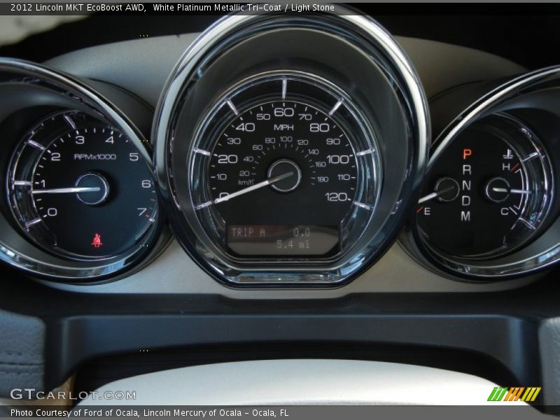  2012 MKT EcoBoost AWD EcoBoost AWD Gauges