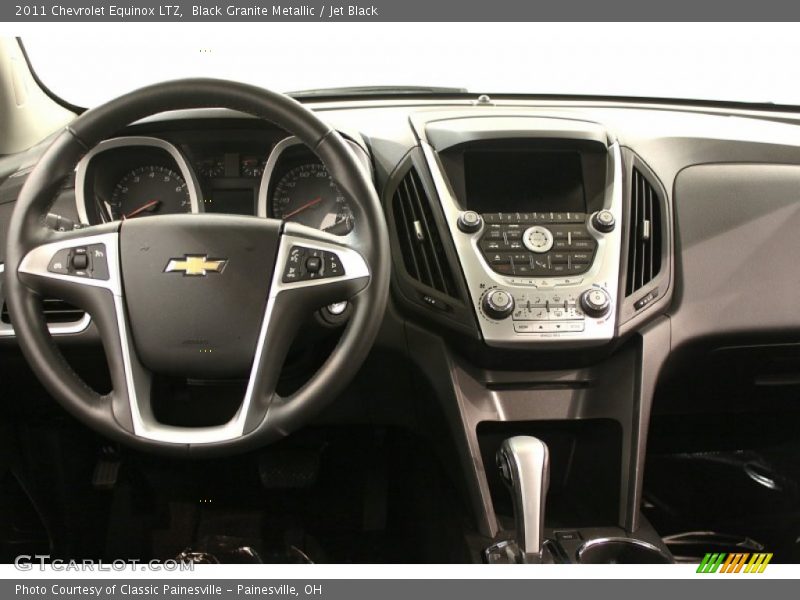 Black Granite Metallic / Jet Black 2011 Chevrolet Equinox LTZ