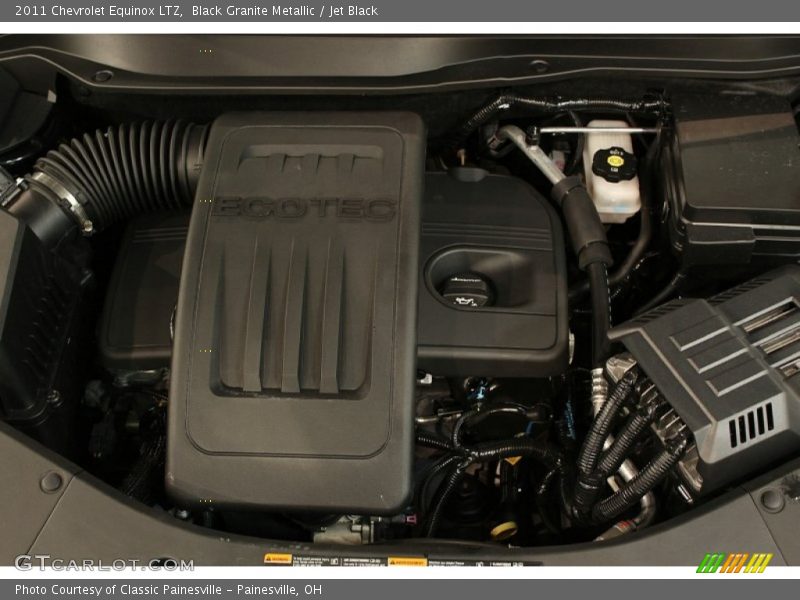 Black Granite Metallic / Jet Black 2011 Chevrolet Equinox LTZ