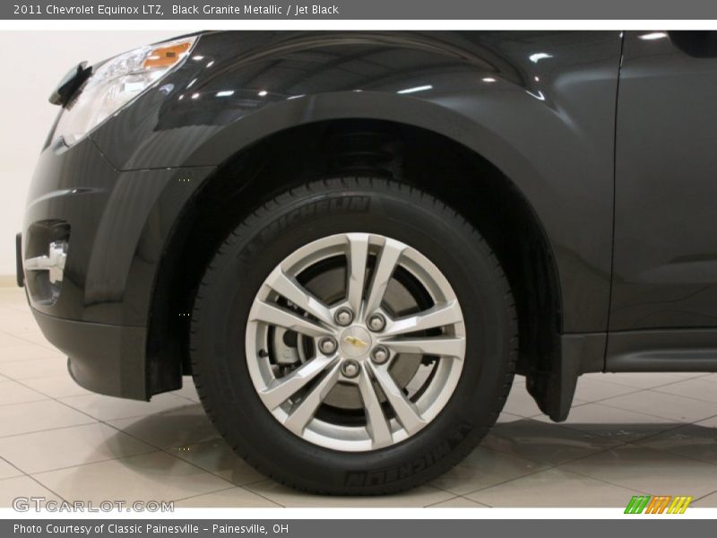 Black Granite Metallic / Jet Black 2011 Chevrolet Equinox LTZ