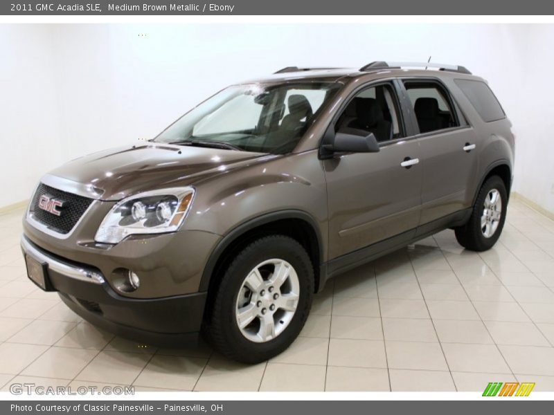 Medium Brown Metallic / Ebony 2011 GMC Acadia SLE